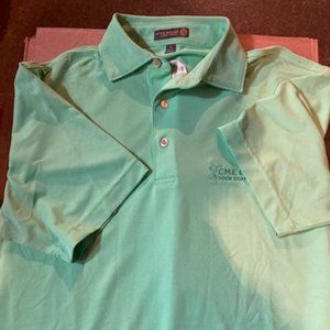 Light Green Peter Millar Golf Polo